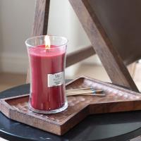 WoodWick Pomegranate Large Hourglass Candle Extra Image 1 Preview